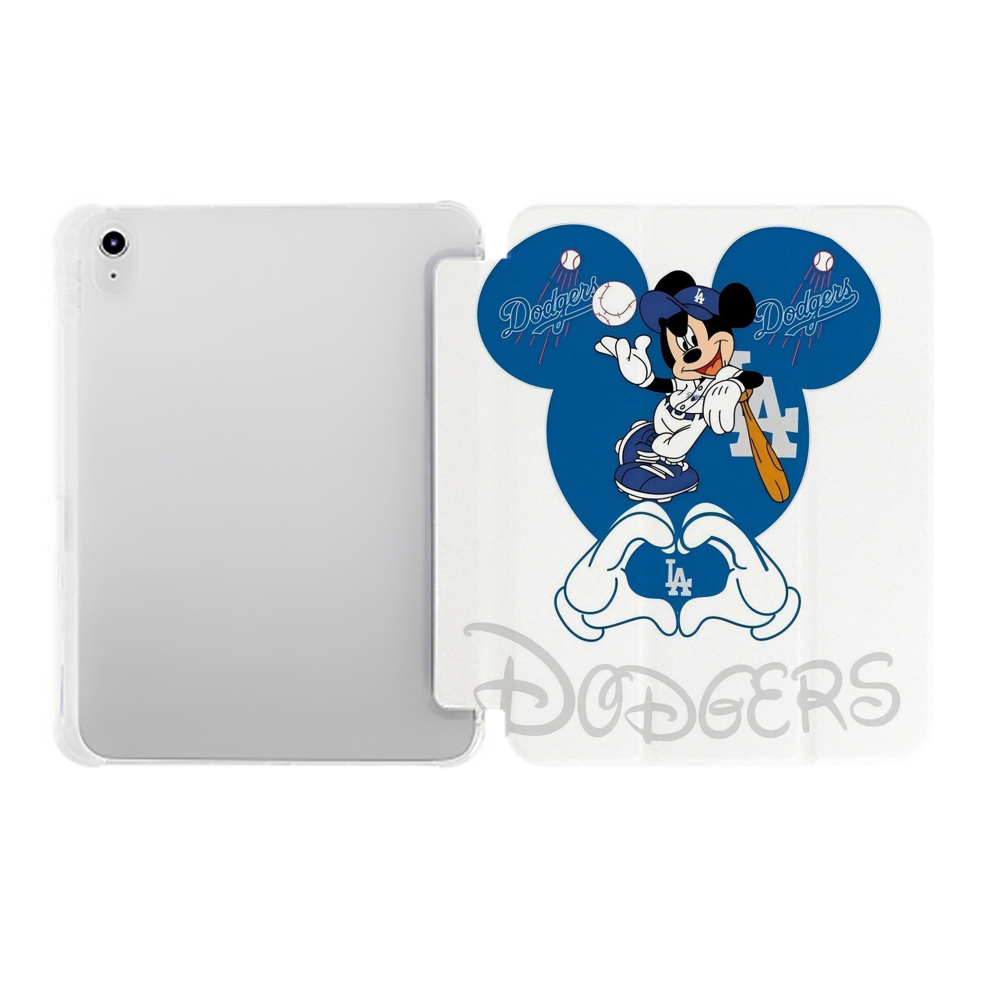  Premium Tri-Fold PU Leather & Silicone IPad Case With Pencil Slot – Fits 9.5,10.5,10.9 – Adjustable Stand, Slim, Protective